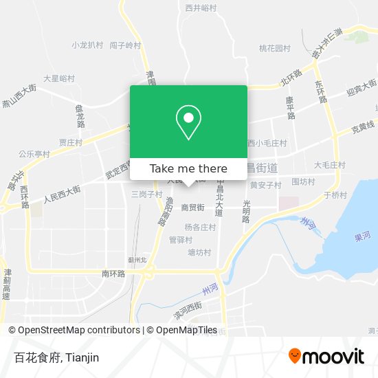 百花食府 map