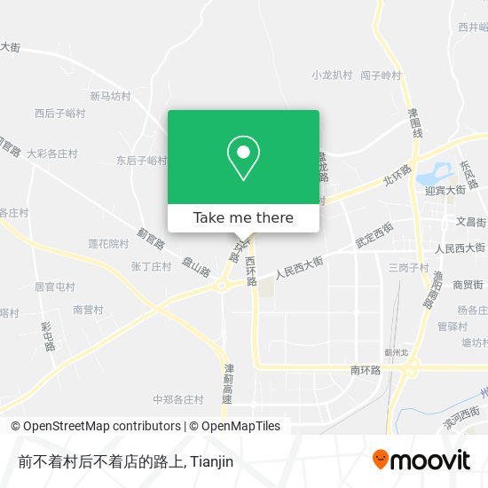 前不着村后不着店的路上 map