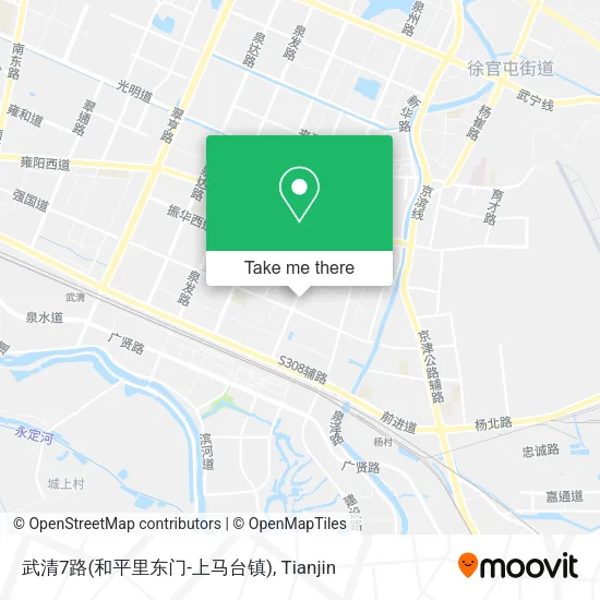 武清7路(和平里东门-上马台镇) map