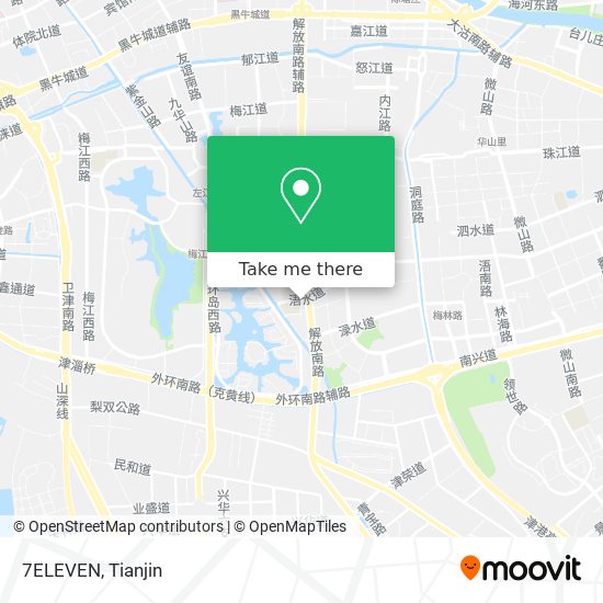 7ELEVEN map
