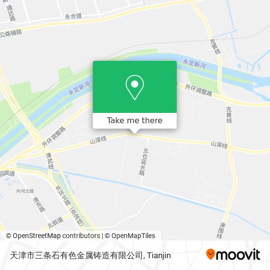 天津市三条石有色金属铸造有限公司 map