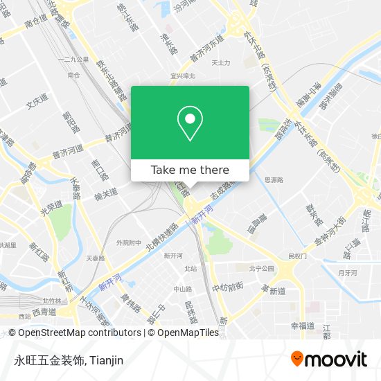 永旺五金装饰 map
