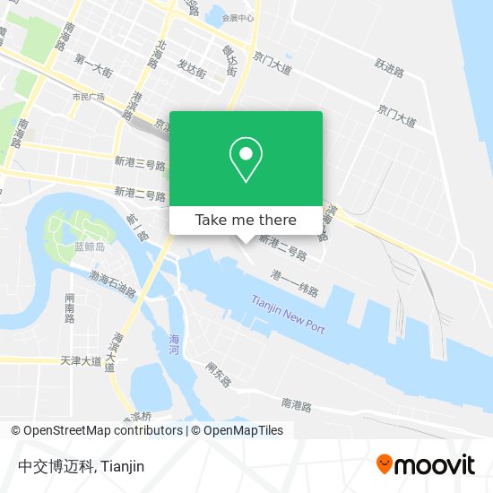 中交博迈科 map