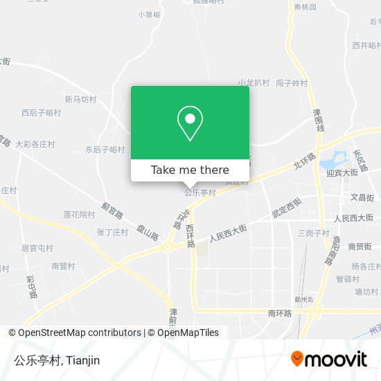 公乐亭村 map