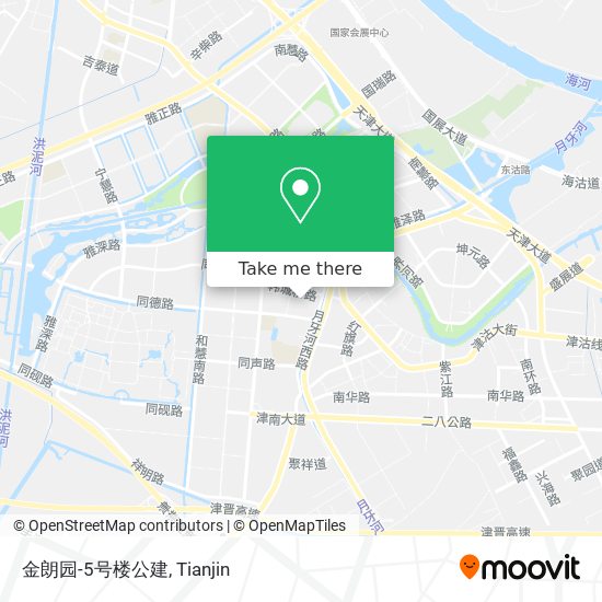 金朗园-5号楼公建 map
