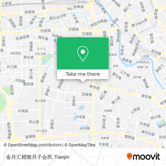 金月汇精致月子会所 map