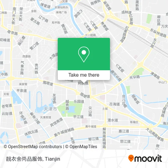 靓衣舍尚品服饰 map