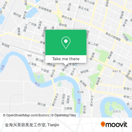 金海兴美容美发工作室 map