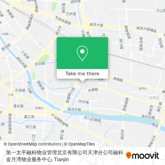 第一太平融科物业管理北京有限公司天津分公司融科金月湾物业服务中心 map