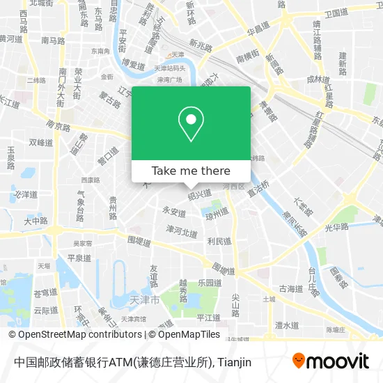 中国邮政储蓄银行ATM(谦德庄营业所) map