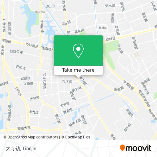 大寺镇 map