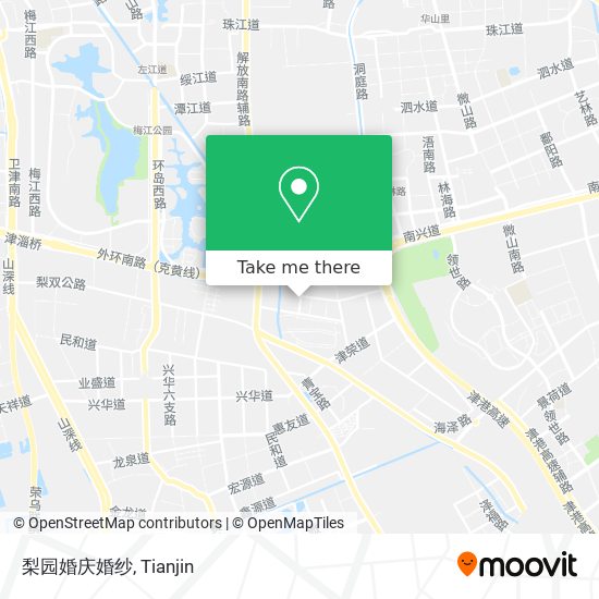 梨园婚庆婚纱 map