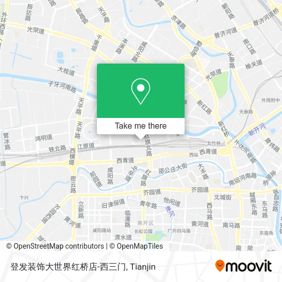 登发装饰大世界红桥店-西三门 map