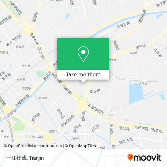 一江物流 map
