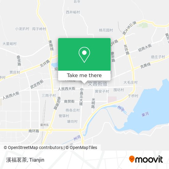 溪福茗茶 map