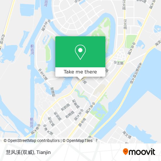 慧风溪(双威) map