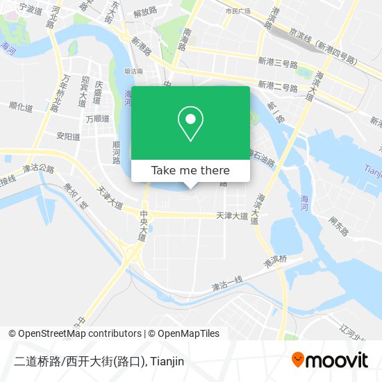 二道桥路/西开大街(路口) map