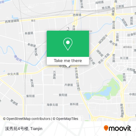 溪秀苑4号楼 map