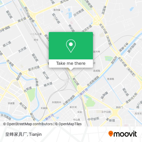 皇蜂家具厂 map