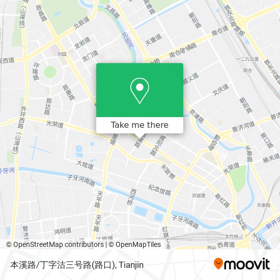 本溪路/丁字沽三号路(路口) map