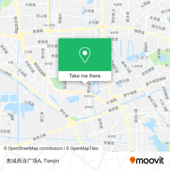 奥城商业广场A map