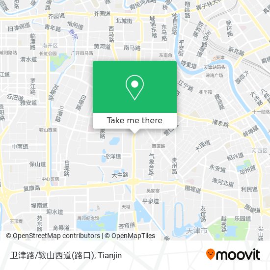 卫津路/鞍山西道(路口) map