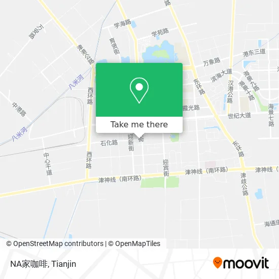 NA家咖啡 map