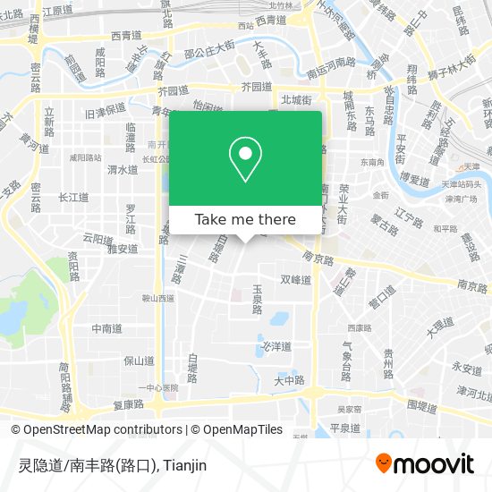 灵隐道/南丰路(路口) map