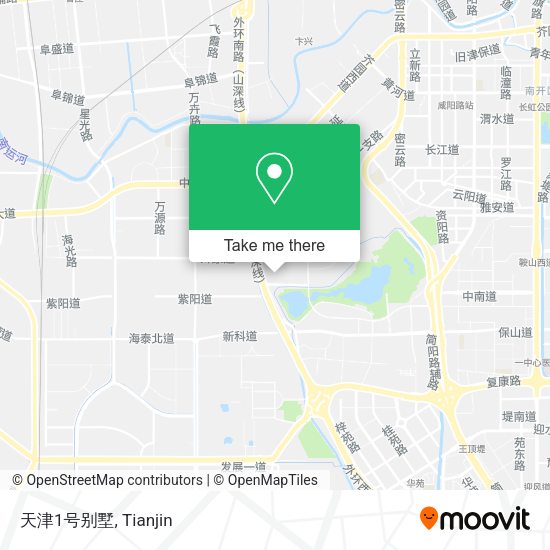 天津1号别墅 map