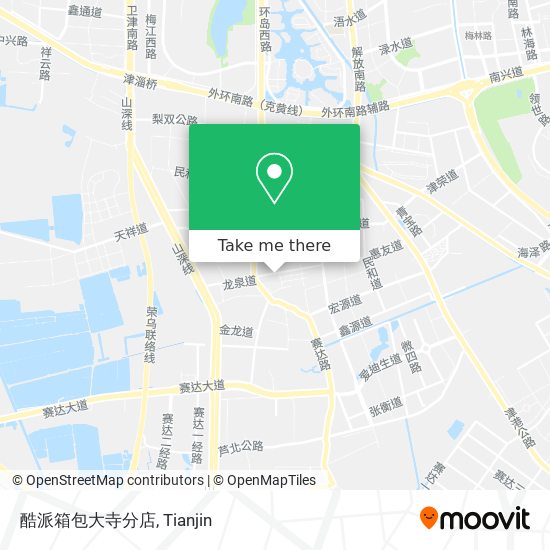 酷派箱包大寺分店 map