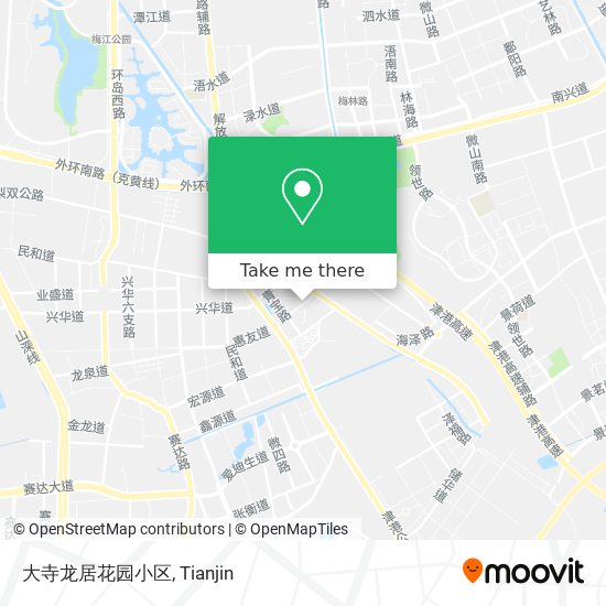 大寺龙居花园小区 map