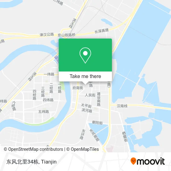 东风北里34栋 map