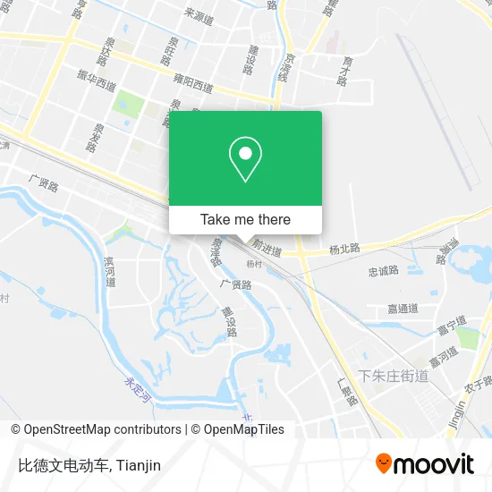比德文电动车 map