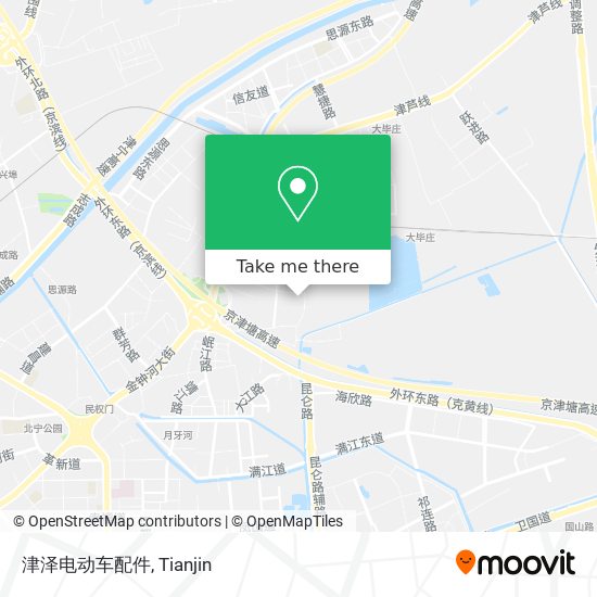 津泽电动车配件 map