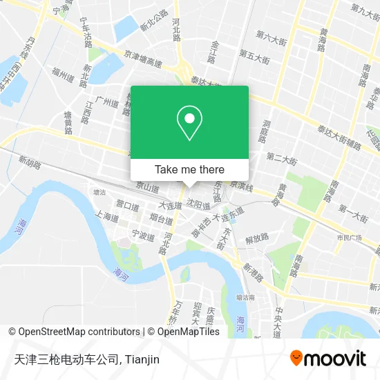 天津三枪电动车公司 map