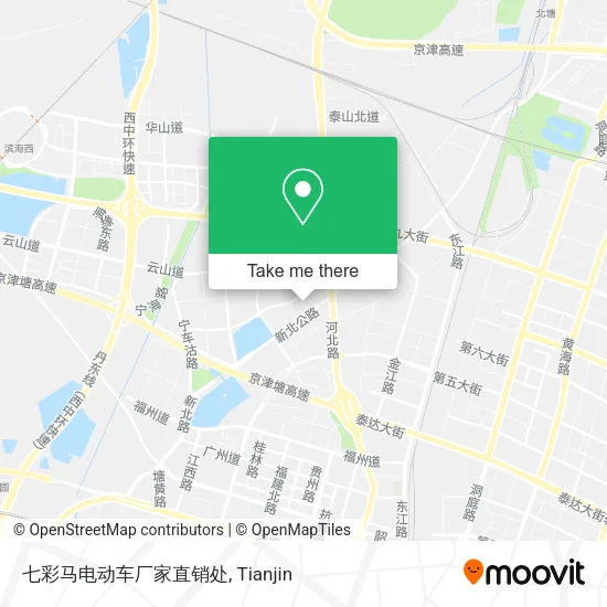 七彩马电动车厂家直销处 map