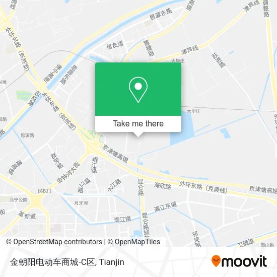 金朝阳电动车商城-C区 map
