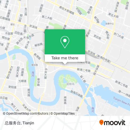 总服务台 map