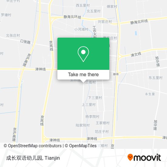成长双语幼儿园 map