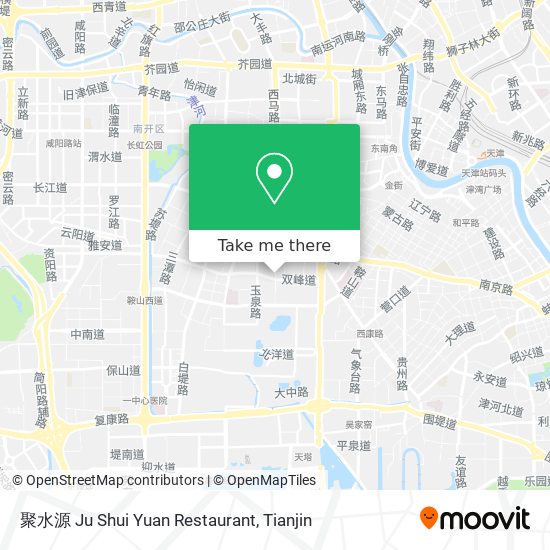 聚水源 Ju Shui Yuan Restaurant map