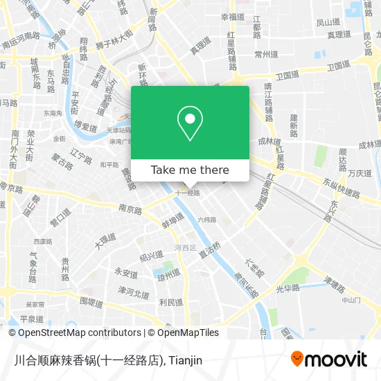 川合顺麻辣香锅(十一经路店) map