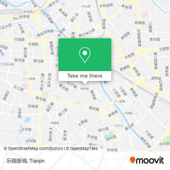 乐顾眼镜 map
