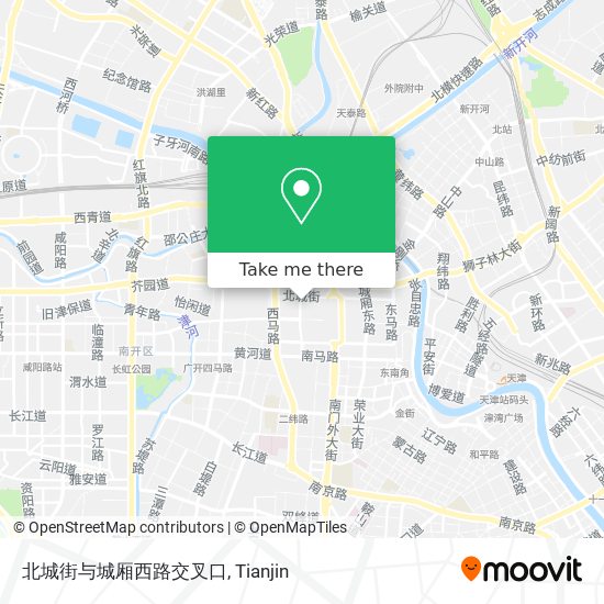 北城街与城厢西路交叉口 map