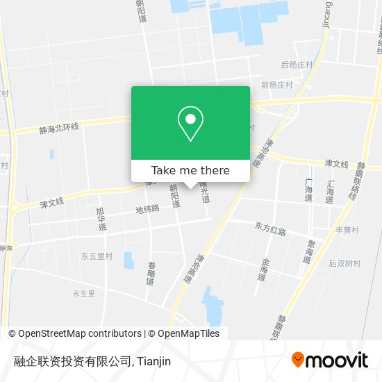 融企联资投资有限公司 map