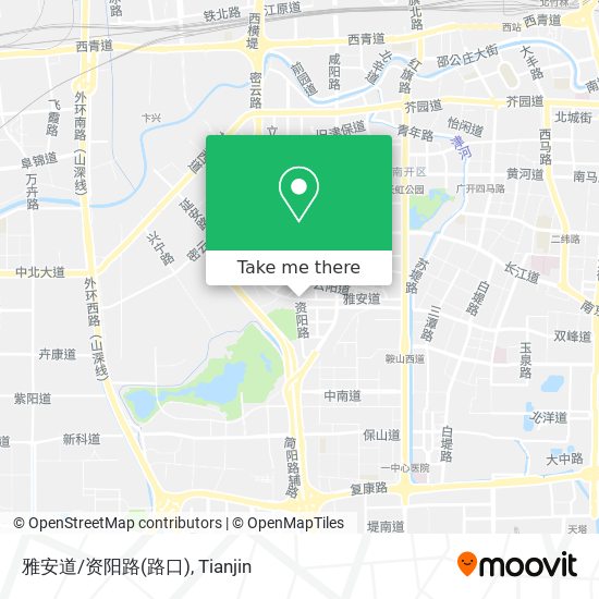 雅安道/资阳路(路口) map
