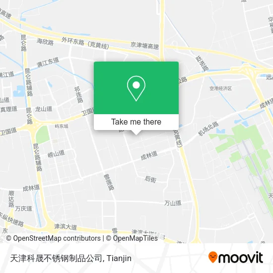 天津科晟不锈钢制品公司 map