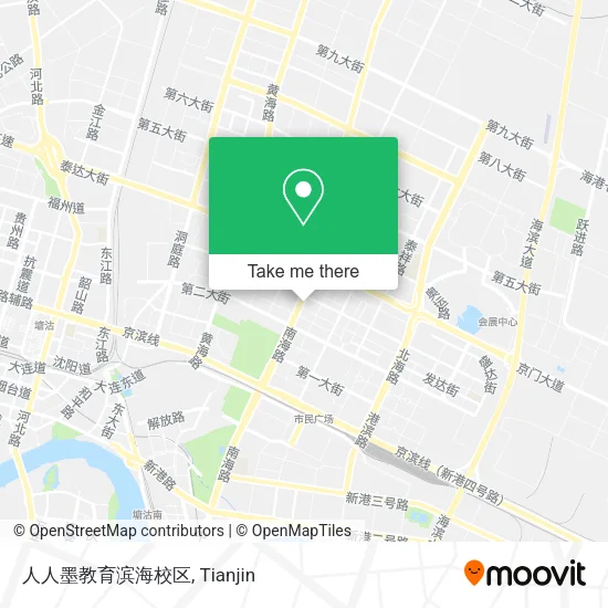 人人墨教育滨海校区 map