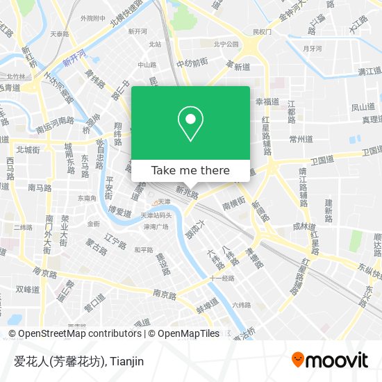 爱花人(芳馨花坊) map