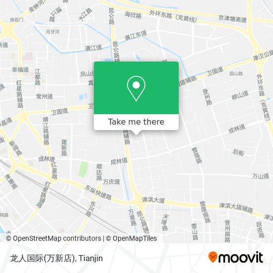 龙人国际(万新店) map