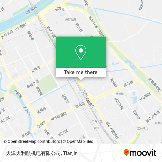 天津天利航机电有限公司 map